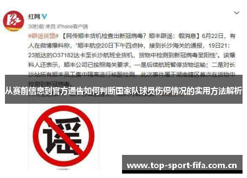 从赛前信息到官方通告如何判断国家队球员伤停情况的实用方法解析 从赛前信息到官方通告如何判断国家队球员伤停情况的实用方法解析